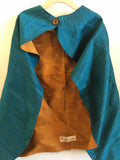 Silk Cape Blue/Gold