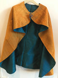 Silk Cape Blue/Gold