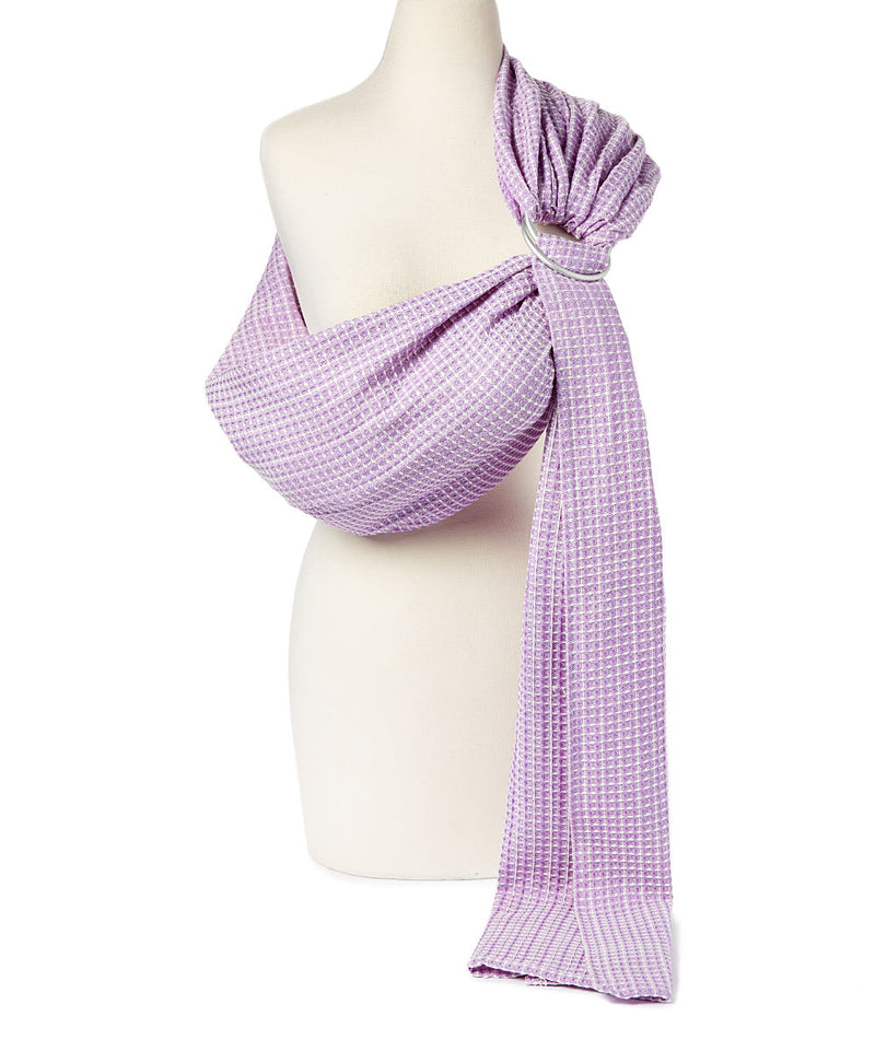Lilac Honeycomb Ring Sling