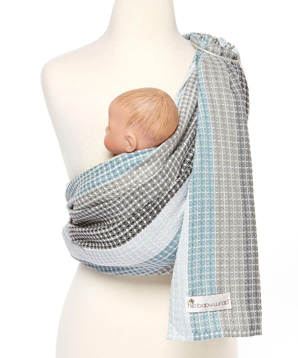 Moby Wrap Ring Sling Wrap Newborn Moon Honeycomb Ring Sling – Hip