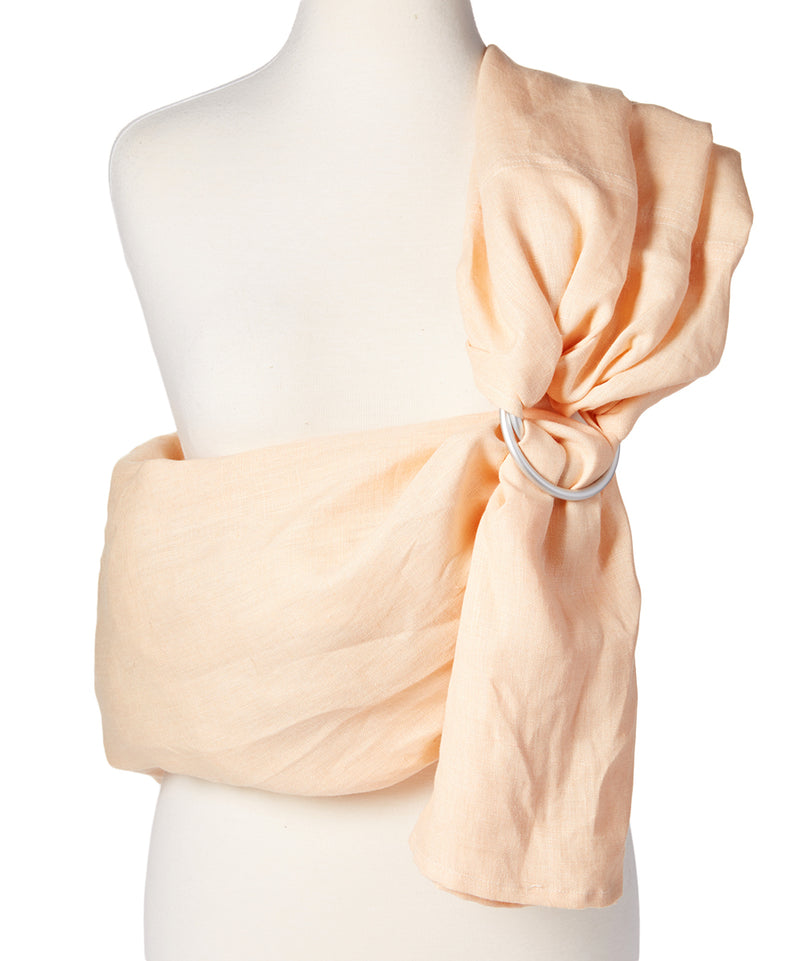 Peach Linen Sling