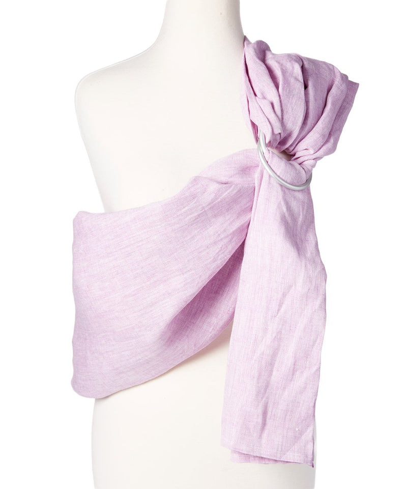 -Violet Linen Ring Sling
