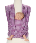 Plum Honeycomb Woven Wrap