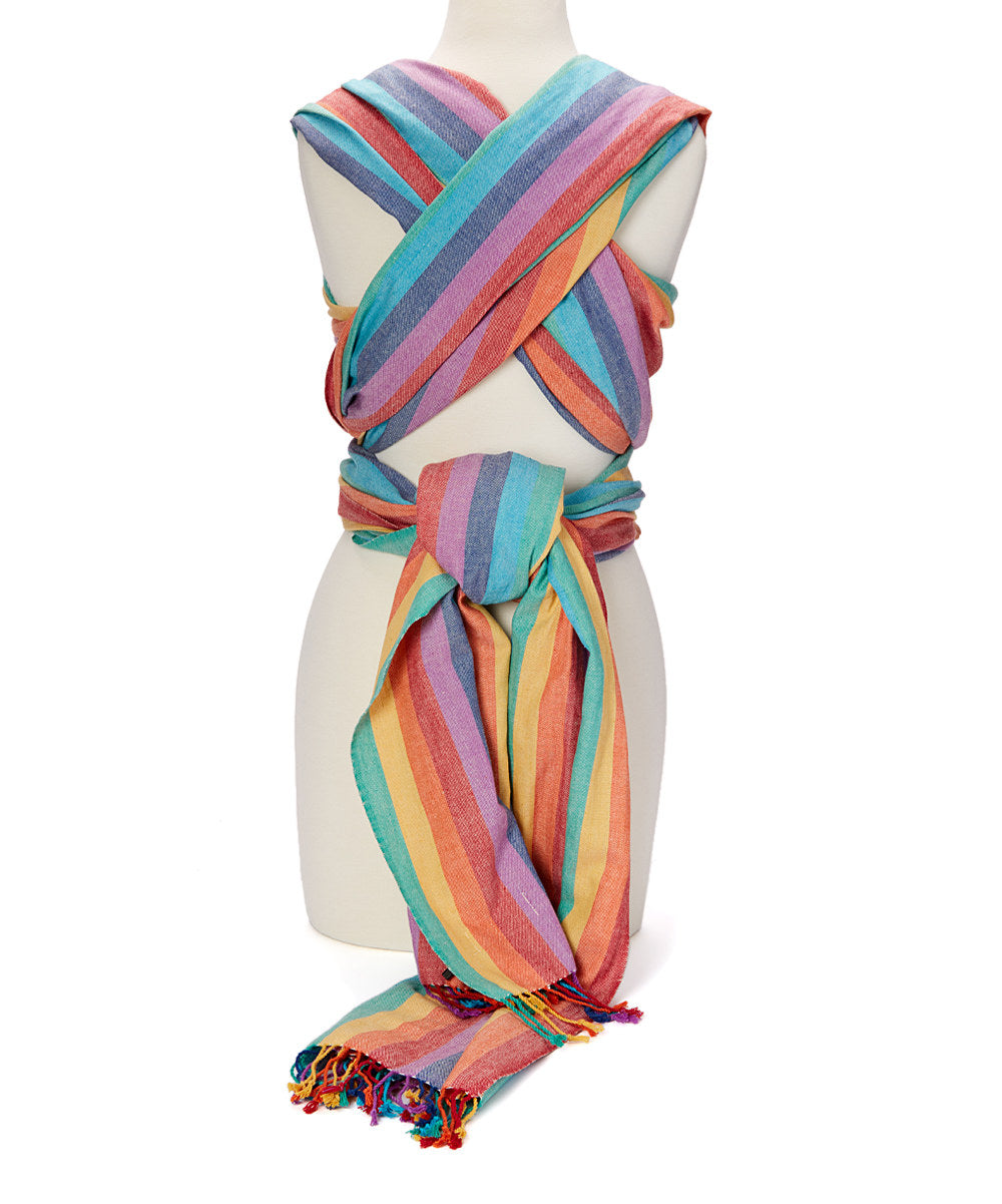 Summer Rainbow Woven Wrap